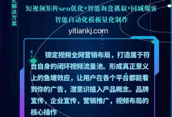 短视频seo获客系统,打造爆款内容，轻松吸引精准流量